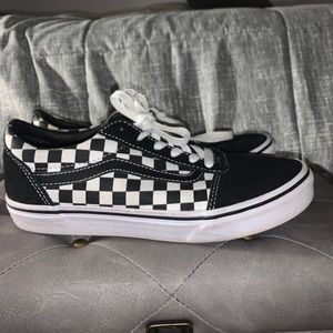 Checkered Vans